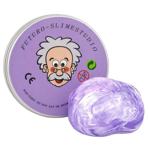 KC인증 퍼티 슬라임 박사퍼티 손에 안 묻는 유리퍼티, 퍼플, 45g, 1개