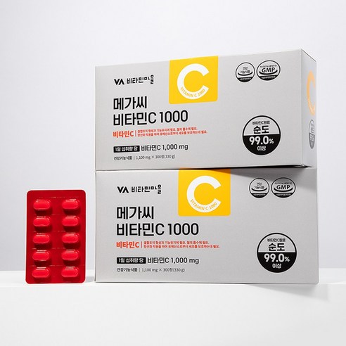 비타민마을 고함량 메가씨 비타민C 1000mg 300정, 1개 이미지 4