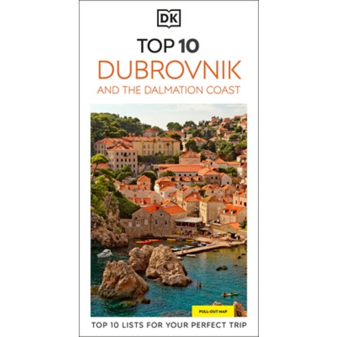(영문도서)DK Top 10 Dubrovnik and the Dalmatian Coast Paperback, DK Publishing (Dorling Kind..., English, 9780241783634