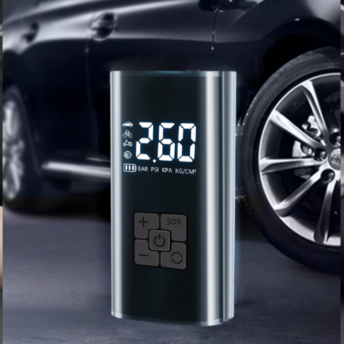 타이어 공기압, 이제 집에서 간편하게 관리하세요!