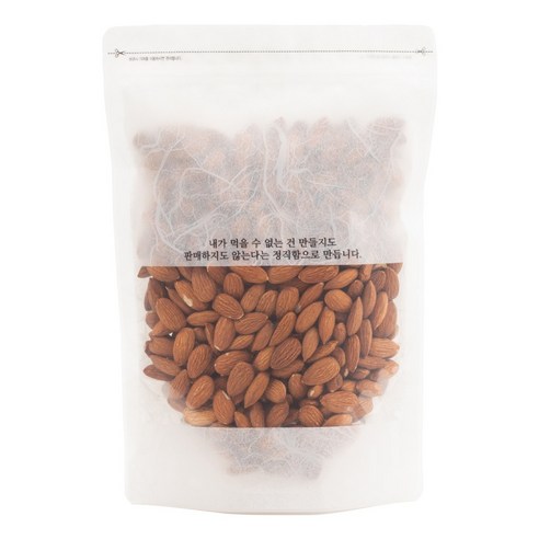 더바른상회 햇 견과류 신선한 볶음 고소한 구운 아몬드, 1개, 500g