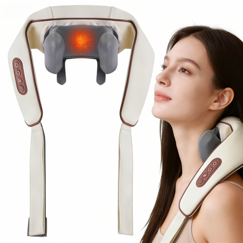 Aurevit 어깨 목 마사지기 어깨마사지기 목 어깨 승모근 안마기 목 어깨 마사지기