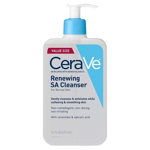 세라비 리뉴잉 SA 클렌저 노멀 스킨, 473ml, 1개