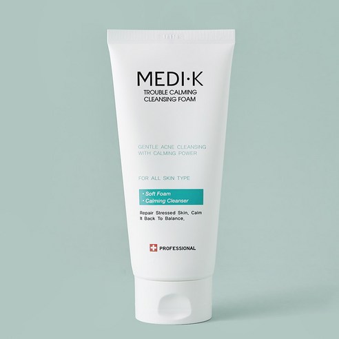 약국입점 메디케이 트러블 카밍 클렌징폼 200ml 여드름기능성 모공피지 딥클렌징 시카 진정보습 좁쌀 화농성, 1개