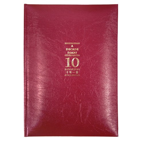 ARTEMIS 10년 다이어리 DP10, 레드, 1개