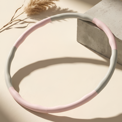 이지컷 뱃살삭제 훌라후프 다이어트 소프트 지압 성인 실내 홈트 운동 이미지 4