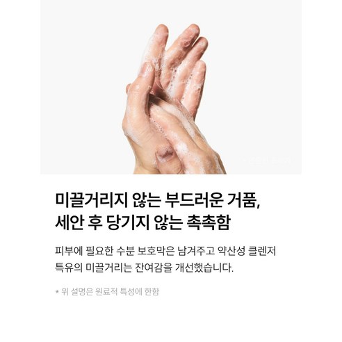 와이즐리 저자극 약산성 클렌징폼 이미지 2