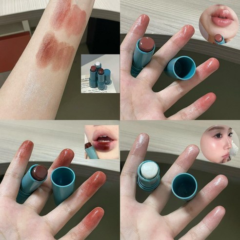 뱀파이어 틴티드 립앤치크 멀티밤 물광 하이라이터 블러셔 이미지 2