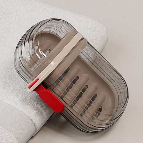 웜네스트 휴대용 비누 케이스, 1개, 투명