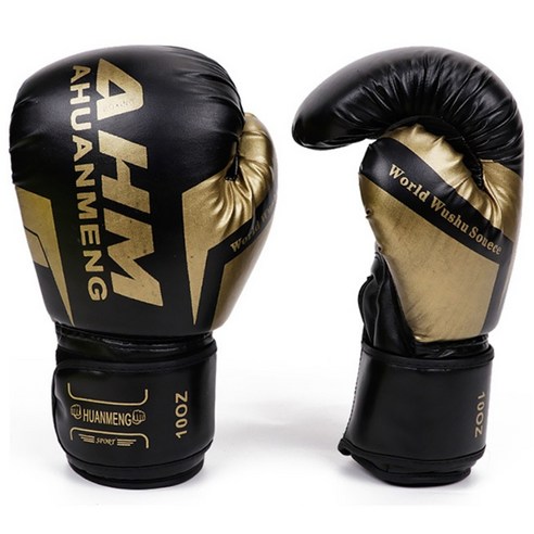 카르빈 권투 글러브 킥 복싱 MMA, 1개, 블랙
