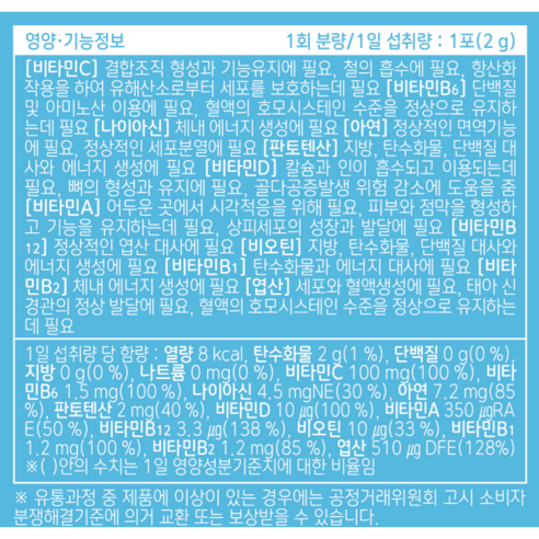 데이라이프 아이 밸런스 키즈 멀티비타민&미네랄 33포 이미지 2