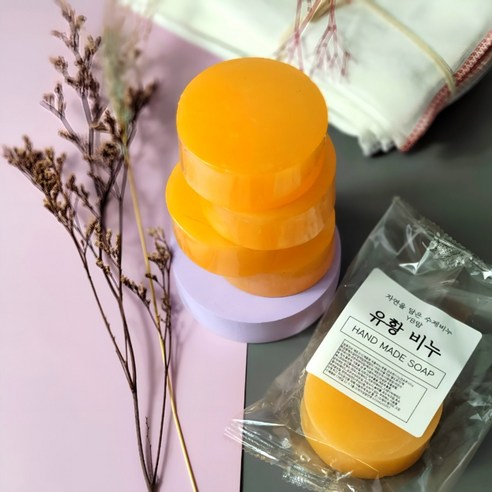 YB맘비누 알뜰팩 인기세트 유황3p+율무3p+어성초3p 이미지 2