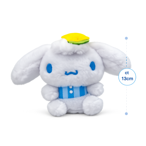 BSC 산리오 고양이코스튬 가방고리 가꾸 가방장식 미니인형 키링, 1개, 1.시나모롤 고양이코스튬 키링, 13cm