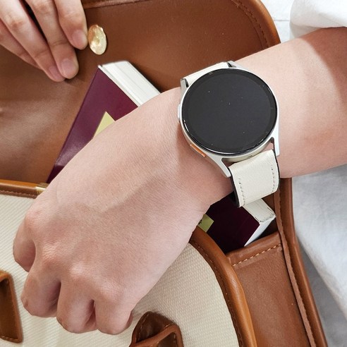 그레너 갤럭시 워치 가죽 스트랩 시계줄 자석 디버클 이미지 3