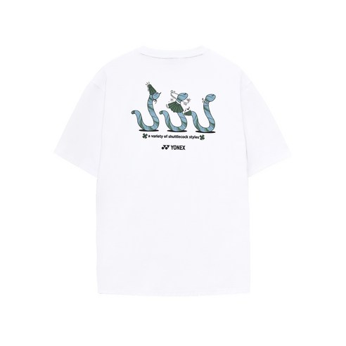 요넥스 251TS049U 배드민턴 남여 공용캐주얼 오버핏 게임웨어 데일리티