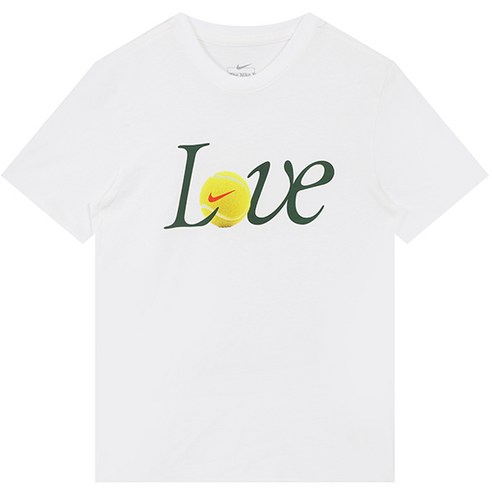 나이키 코트 LOVE 테니스 티셔츠 데일리 캐주얼 반팔티