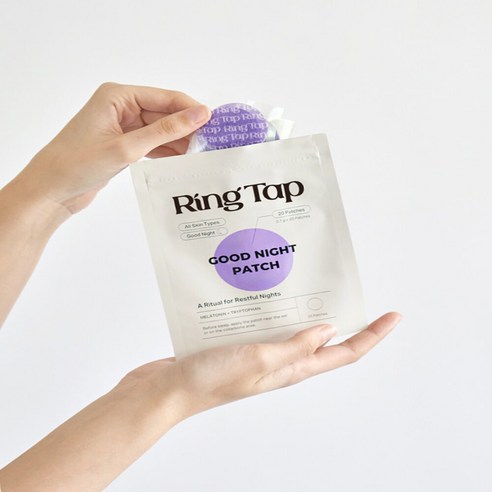 링탭 굿나잇 멜라토닌 저자극 패치 20개입 실사용 후기 | 효과 있을까? - 상품 이미지 4