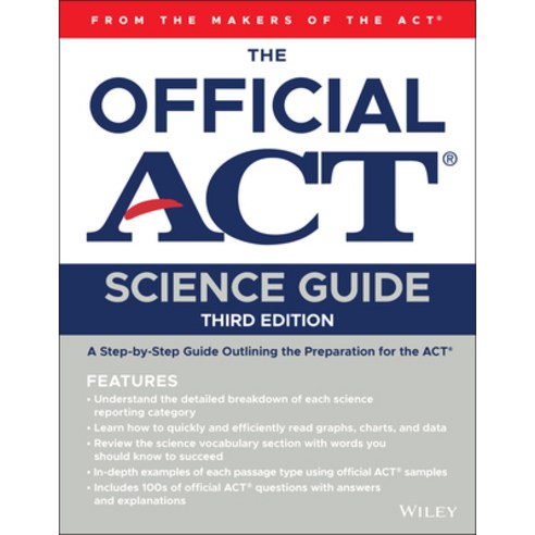 (영문도서)The Official ACT Science Guide Paperback, English, 9781394407323
