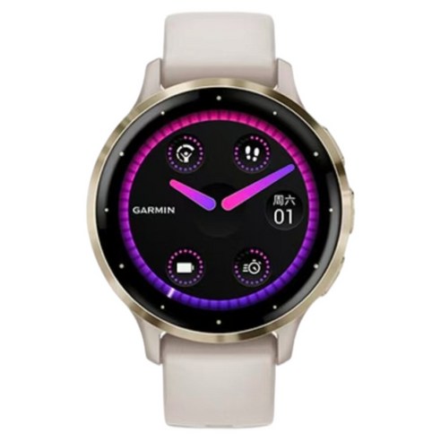 가민 베뉴3S 스마트 워치, 화이트, 41mm, GPS + 블루투스