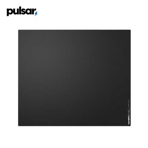 Pulsar 슈퍼글라이드 V2 유리 마우스 패드 1.5T두께 블랙 L SGPLB2, 1개