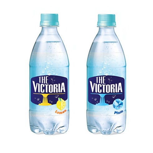 웅진 더빅토리아 탄산수 플레인 500ml 20개 + 레몬 500ml 20개 총 40개