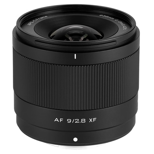 빌트록스 풀 프레임 초광곽 자동 렌즈 AF 9mm F2.8 에어, 후지 필름 X