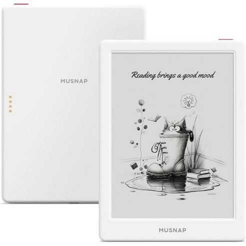 Neo 64GB 2GB eBook 리더기는 타사 앱을 지원 6인치 E잉크 e페이퍼와 흑백 디지털 용지를 제공하고 긴 배터리 수명으로 독서에 244561, White