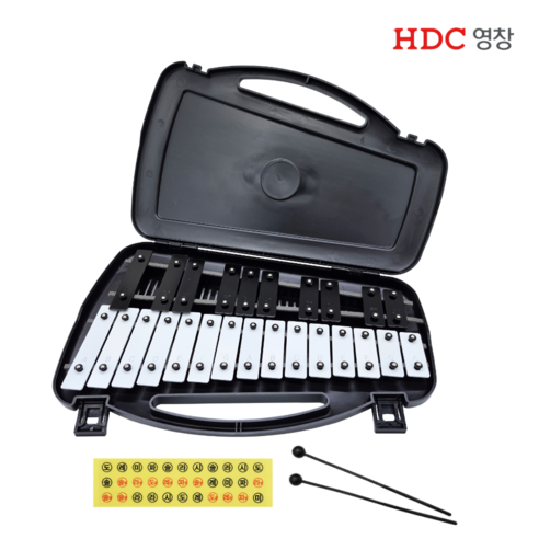 영창 실로폰 YX-25 음악수업용 블랙한정판, 1개, 블랙, 25판