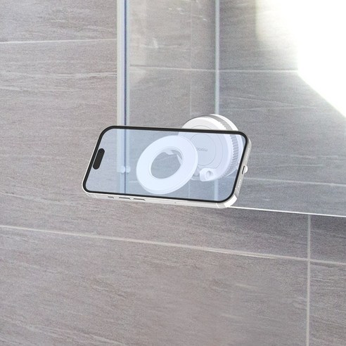 모락 진공 흡착 접이식 차량용 맥세이프 자석 거치대 이미지 2