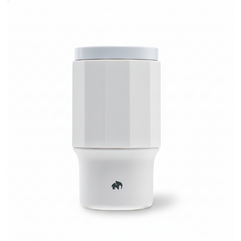 [캔 500ml 호환] 디트레 인서트 텀블러 캔쿨러, 1개, 550ml, 매트화이트