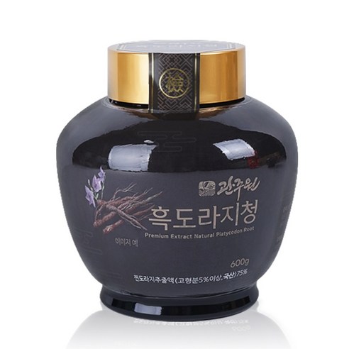 관주원 흑도라지청 600g 대용량 도라지청 600g, 2개 이미지 3