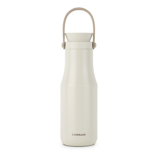 락앤락 더뉴 메트로 더블 텀블러 빨대가능, 화이트, 470ml