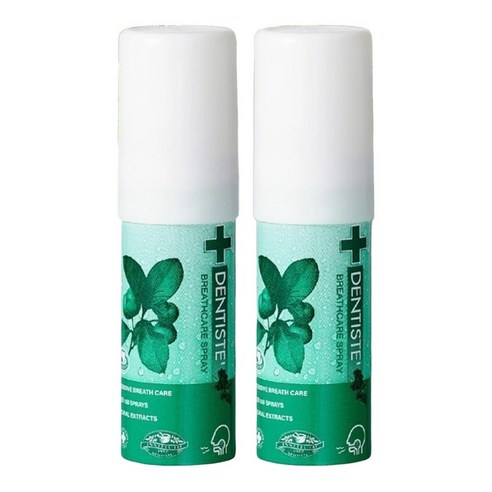 구강스프레이 덴티스테 스프레이 마우스 입냄새제거 상쾌한 구강 브레스 스프레이 15ml 2개, 15ml, 2개