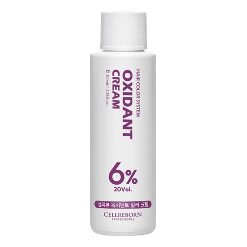 셀리본 옥시던트 컬러 크림 (염색용) 산화제 6% 100ml x 1개
