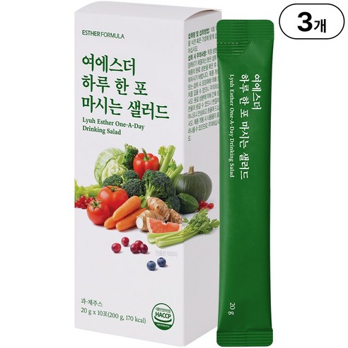 본사직영 여에스더 하루 한 포 마시는 샐러드 I 한 포에 꽉 채운 46종... 실사용 후기 | 효과 있을까? 썸네일