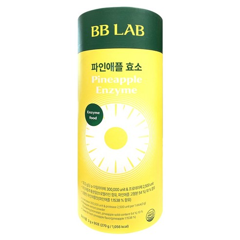 [코스트코 무료배송] 뉴트리원 비비랩 BB LAB 파인애플 효소, 1개, 90회분
