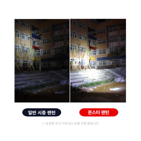 몬스터 충전식 캠핑 LED 랜턴 상세 이미지