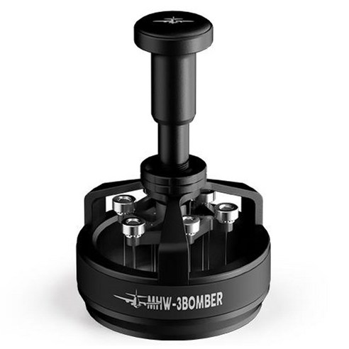 MHW-3BOMBER 이탈리아 사이클론 니들 디스트리뷰터 커피 침칠봉, 블랙 58mm, 1개