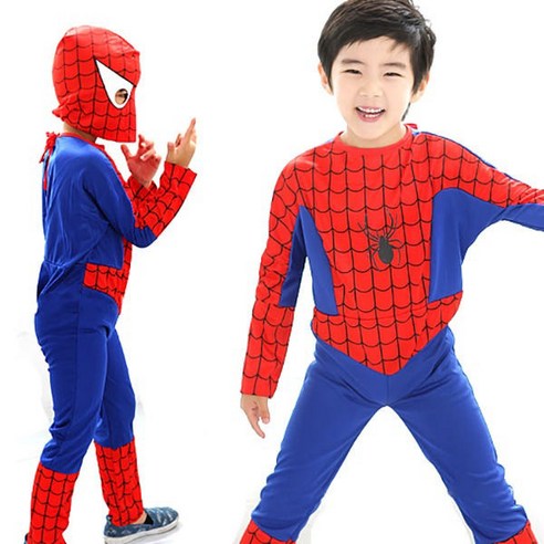 리틀스파이더히어로 아동 할로윈 의상 파티 코스튬
