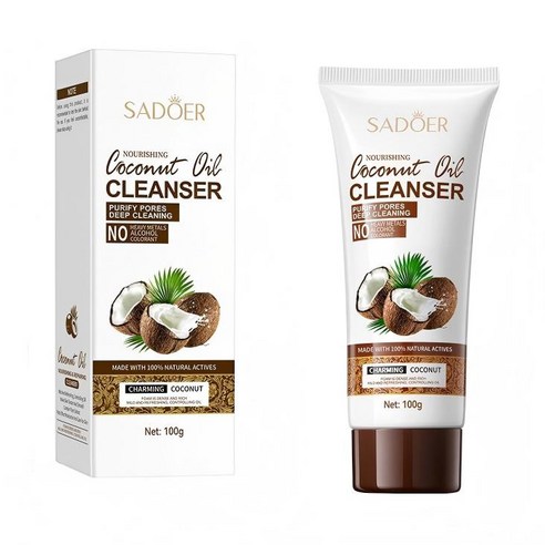 SADOER 코코넛 오일 영양 청정 클렌저 솔직 후기 | 피부 타입별 분석 썸네일