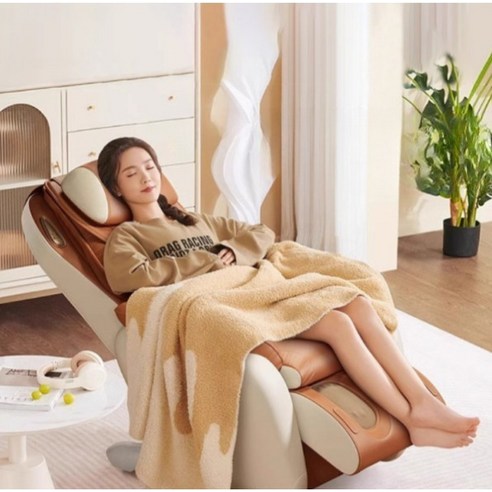009A 전신 마사지 안마의자 자동 전동 스마트 리클라이너, B_플래그십그레이화이트S레일전신, 단일 모델