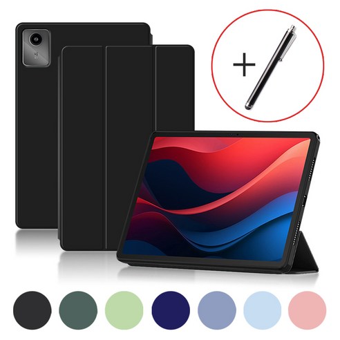 샤오신패드 2025 아이디어탭 11 레노버 K11 Gen2 케이스 TPU 플립 커버 TB335 TB336, 1개