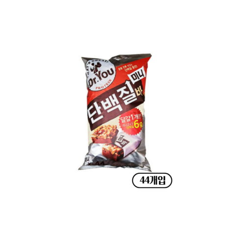 닥터유 단백질바 미니 44p, 594g, 1개