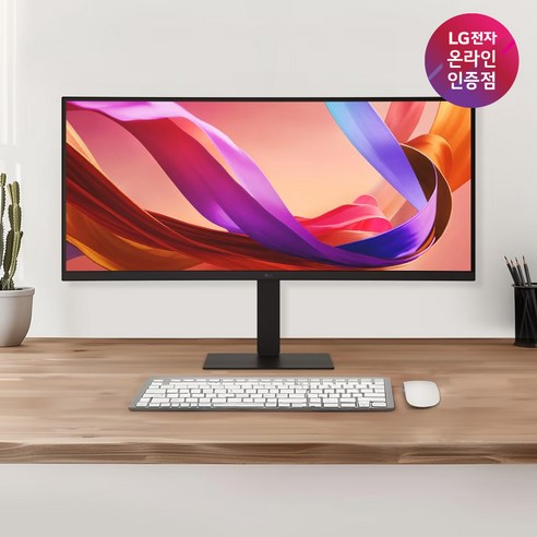 LG전자 WQHD 울트라와이드 모니터 방문설치, 86.7cm, 34U650A