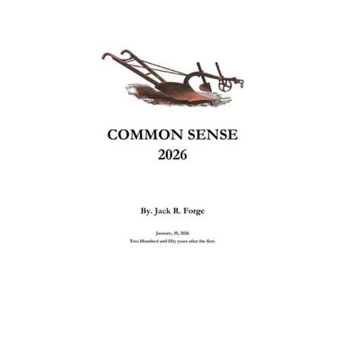 (영문도서)Common Sense 2026 Paperback, Jack R. Forge, English, 9798994066911