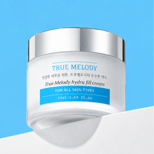 트루멜로디 판테놀 홍조 수분 크림 속보습 영양 세라마이드 장벽, 50ml, 1개 - 올인원