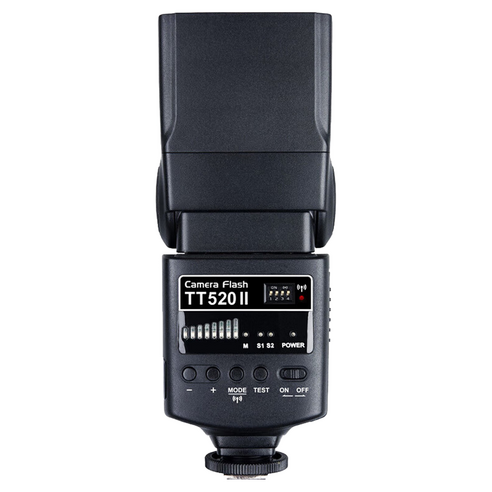 고독스 카메라 장착형 회전 가능 램프 플래시, 1개, TT520II