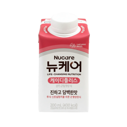 뉴케어 케이디플러스 투석 신장질환자 영양식 200ml, 20개 솔직 후기 | 실사용자 리뷰 분석 - 상품 이미지 2