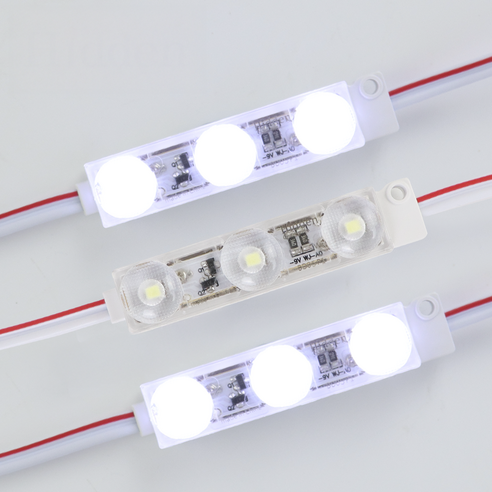 히든 LED 3구모듈 12V 간판LED, 50개, 백색