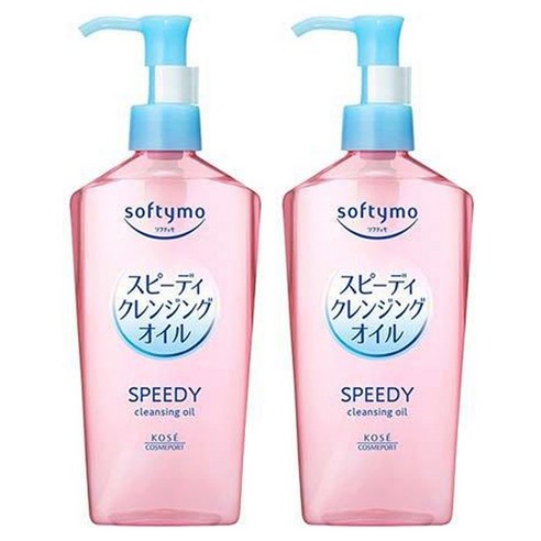 KOSE 소프티모 스피디 클렌징 오일, 240ml, 2개